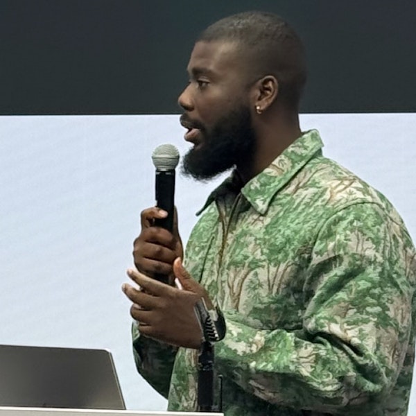 Kayode at Web Summit